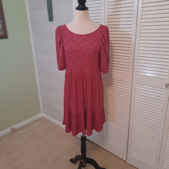 Anthropologie daily practice boho flounce mini dress sz XS *6 - Picture 2 of 7